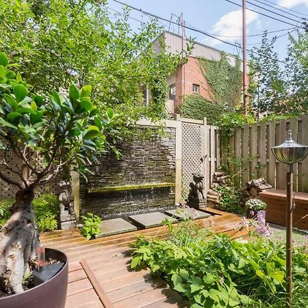 Architect House With Private Roof Top Terrace & Garden - Terrace Saint-Hubert Villa Montreal Exterior photo